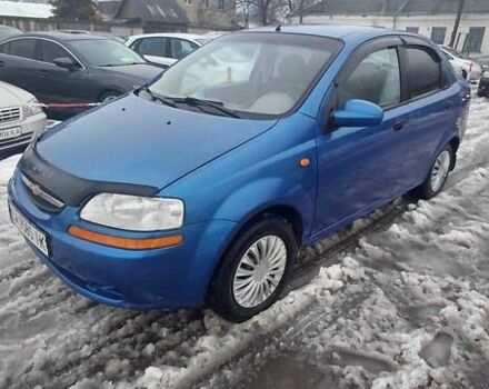 Синий Шевроле Авео, объемом двигателя 1.5 л и пробегом 256 тыс. км за 2700 $, фото 1 на Automoto.ua