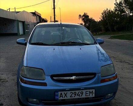 Синий Шевроле Авео, объемом двигателя 1.5 л и пробегом 216 тыс. км за 2600 $, фото 1 на Automoto.ua