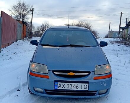 Синий Шевроле Авео, объемом двигателя 1.5 л и пробегом 210 тыс. км за 1800 $, фото 1 на Automoto.ua