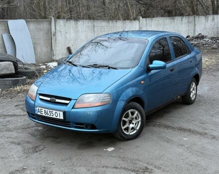 Синий Шевроле Авео, объемом двигателя 1.5 л и пробегом 333 тыс. км за 1375 $, фото 1 на Automoto.ua
