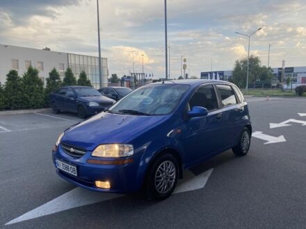 Синий Шевроле Авео, объемом двигателя 1.5 л и пробегом 160 тыс. км за 4200 $, фото 1 на Automoto.ua