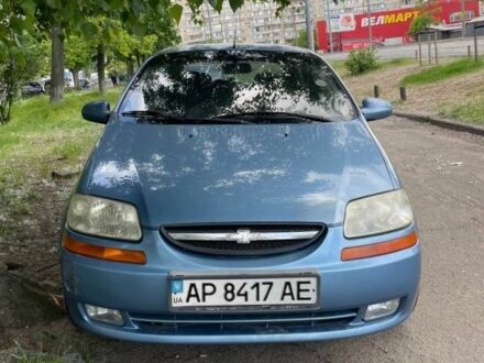 Синий Шевроле Авео, объемом двигателя 1.5 л и пробегом 260 тыс. км за 2800 $, фото 1 на Automoto.ua