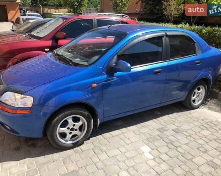 Синий Шевроле Авео, объемом двигателя 1.5 л и пробегом 208 тыс. км за 2999 $, фото 1 на Automoto.ua