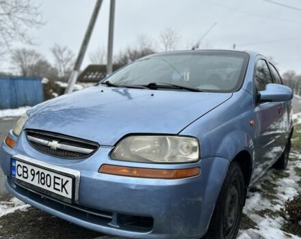 Синий Шевроле Авео, объемом двигателя 1.5 л и пробегом 645 тыс. км за 1449 $, фото 1 на Automoto.ua