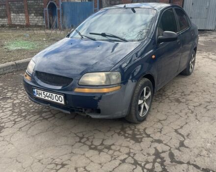 Синий Шевроле Авео, объемом двигателя 1.5 л и пробегом 400 тыс. км за 1393 $, фото 1 на Automoto.ua