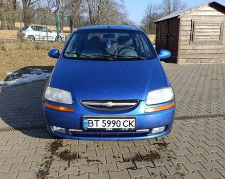 Синий Шевроле Авео, объемом двигателя 1.5 л и пробегом 235 тыс. км за 1700 $, фото 1 на Automoto.ua