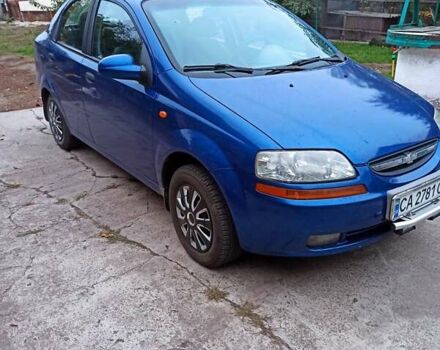 Синій Шевроле Авео, об'ємом двигуна 1.5 л та пробігом 309 тис. км за 3100 $, фото 1 на Automoto.ua
