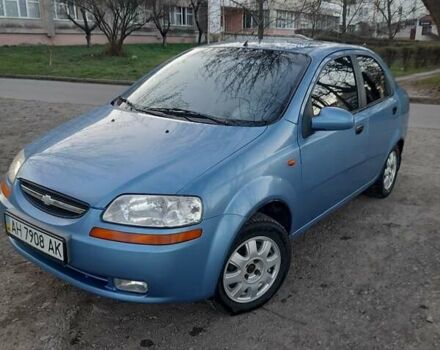 Синий Шевроле Авео, объемом двигателя 1.5 л и пробегом 320 тыс. км за 2700 $, фото 1 на Automoto.ua