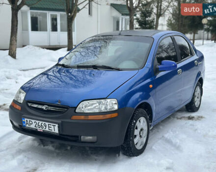 Синий Шевроле Авео, объемом двигателя 1.5 л и пробегом 253 тыс. км за 2599 $, фото 1 на Automoto.ua