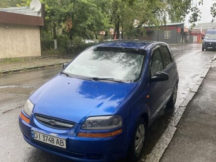 Синій Шевроле Авео, об'ємом двигуна 1.5 л та пробігом 500 тис. км за 2400 $, фото 1 на Automoto.ua
