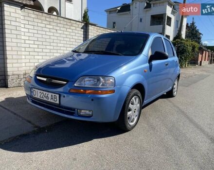 Синий Шевроле Авео, объемом двигателя 1.5 л и пробегом 134 тыс. км за 4500 $, фото 1 на Automoto.ua