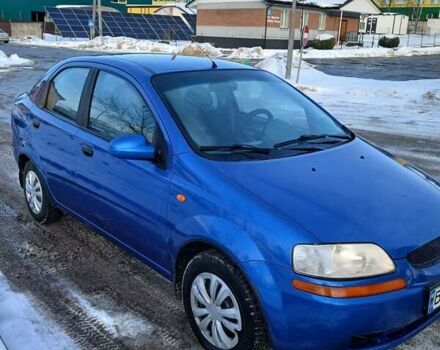 Синий Шевроле Авео, объемом двигателя 1.5 л и пробегом 254 тыс. км за 2399 $, фото 1 на Automoto.ua