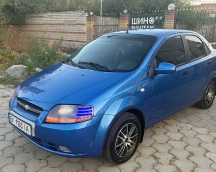 Синий Шевроле Авео, объемом двигателя 1.5 л и пробегом 158 тыс. км за 3110 $, фото 1 на Automoto.ua