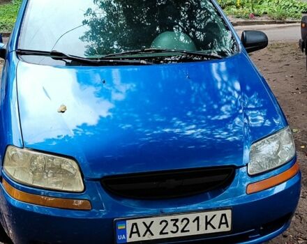 Синий Шевроле Авео, объемом двигателя 1.5 л и пробегом 280 тыс. км за 2350 $, фото 1 на Automoto.ua