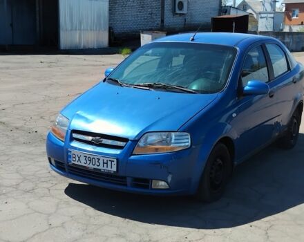 Синий Шевроле Авео, объемом двигателя 1.5 л и пробегом 332 тыс. км за 1000 $, фото 1 на Automoto.ua