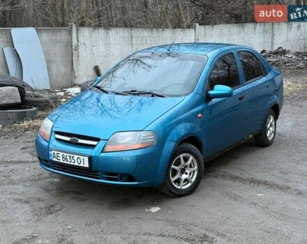 Синий Шевроле Авео, объемом двигателя 1.5 л и пробегом 555 тыс. км за 1500 $, фото 1 на Automoto.ua
