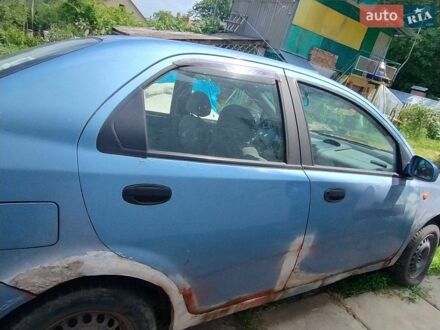 Синий Шевроле Авео, объемом двигателя 1.5 л и пробегом 191 тыс. км за 1200 $, фото 1 на Automoto.ua