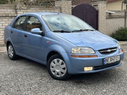 Синій Шевроле Авео, об'ємом двигуна 1.5 л та пробігом 128 тис. км за 2955 $, фото 1 на Automoto.ua
