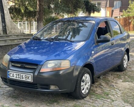 Синий Шевроле Авео, объемом двигателя 1.5 л и пробегом 250 тыс. км за 1450 $, фото 1 на Automoto.ua