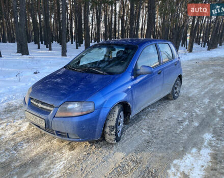 Синий Шевроле Авео, объемом двигателя 1.5 л и пробегом 160 тыс. км за 2300 $, фото 1 на Automoto.ua