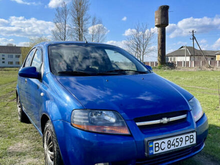 Синий Шевроле Авео, объемом двигателя 1.5 л и пробегом 182 тыс. км за 3250 $, фото 1 на Automoto.ua