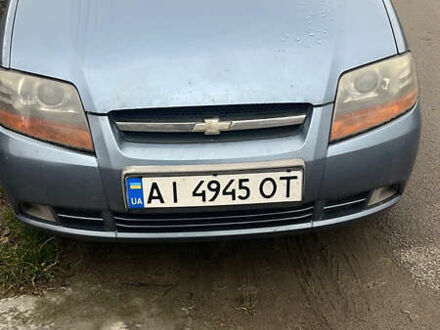 Синий Шевроле Авео, объемом двигателя 1.5 л и пробегом 140 тыс. км за 1950 $, фото 1 на Automoto.ua
