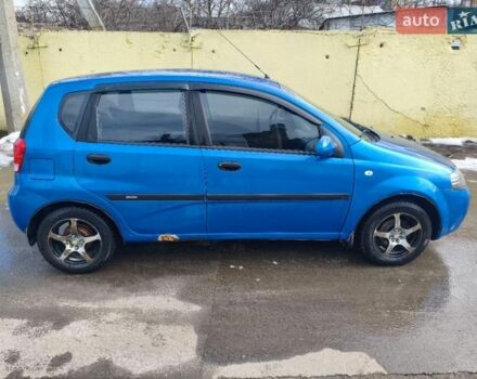 Синий Шевроле Авео, объемом двигателя 1.5 л и пробегом 248 тыс. км за 2100 $, фото 1 на Automoto.ua