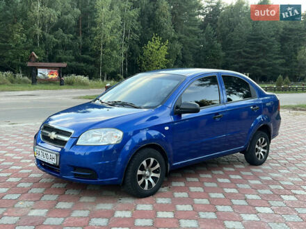 Синий Шевроле Авео, объемом двигателя 1.5 л и пробегом 306 тыс. км за 3100 $, фото 1 на Automoto.ua