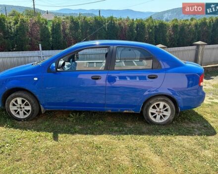 Синий Шевроле Авео, объемом двигателя 1.5 л и пробегом 296 тыс. км за 2400 $, фото 1 на Automoto.ua