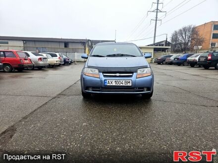 Синий Шевроле Авео, объемом двигателя 1.5 л и пробегом 172 тыс. км за 2850 $, фото 1 на Automoto.ua