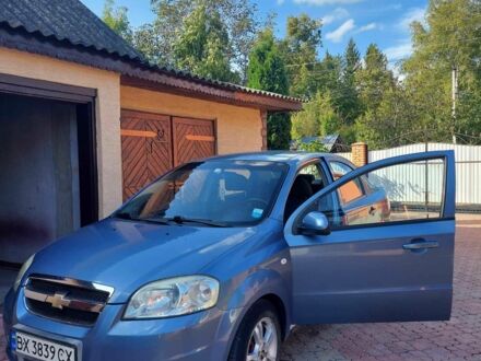 Синий Шевроле Авео, объемом двигателя 1.4 л и пробегом 109 тыс. км за 4000 $, фото 1 на Automoto.ua