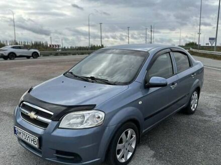 Синий Шевроле Авео, объемом двигателя 1.5 л и пробегом 130 тыс. км за 3300 $, фото 1 на Automoto.ua