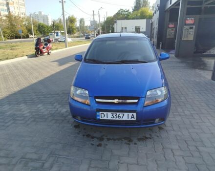 Синий Шевроле Авео, объемом двигателя 1.5 л и пробегом 290 тыс. км за 4200 $, фото 1 на Automoto.ua