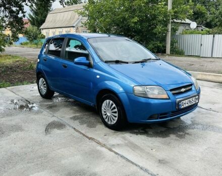 Синий Шевроле Авео, объемом двигателя 1.5 л и пробегом 396 тыс. км за 1251 $, фото 1 на Automoto.ua
