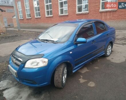 Синий Шевроле Авео, объемом двигателя 1.5 л и пробегом 250 тыс. км за 3200 $, фото 1 на Automoto.ua