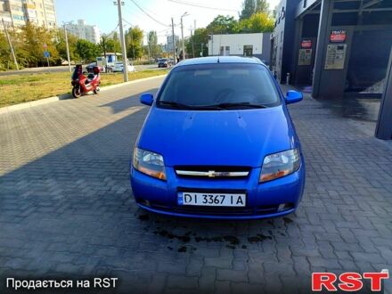 Синий Шевроле Авео, объемом двигателя 1.5 л и пробегом 290 тыс. км за 4200 $, фото 1 на Automoto.ua