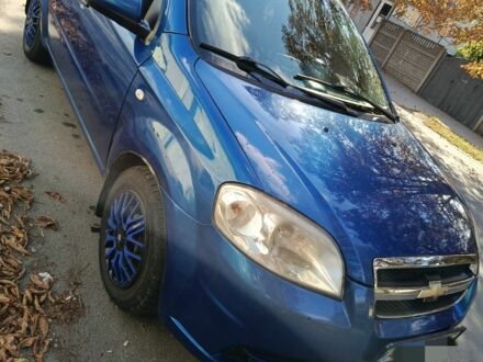 Синий Шевроле Авео, объемом двигателя 1.5 л и пробегом 275 тыс. км за 3800 $, фото 1 на Automoto.ua