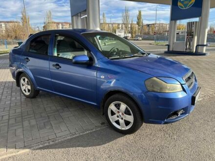 Синий Шевроле Авео, объемом двигателя 1.5 л и пробегом 220 тыс. км за 3400 $, фото 1 на Automoto.ua