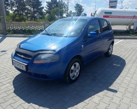 Синий Шевроле Авео, объемом двигателя 1.2 л и пробегом 206 тыс. км за 2402 $, фото 1 на Automoto.ua
