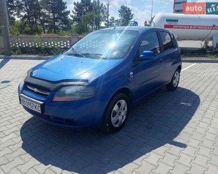 Синий Шевроле Авео, объемом двигателя 1.2 л и пробегом 206 тыс. км за 2402 $, фото 1 на Automoto.ua