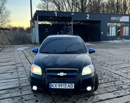 Синий Шевроле Авео, объемом двигателя 1.5 л и пробегом 350 тыс. км за 3300 $, фото 1 на Automoto.ua