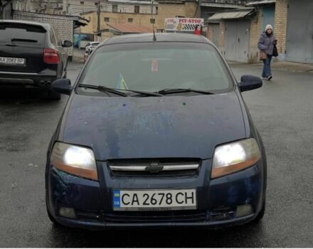 Синий Шевроле Авео, объемом двигателя 1.5 л и пробегом 311 тыс. км за 950 $, фото 1 на Automoto.ua
