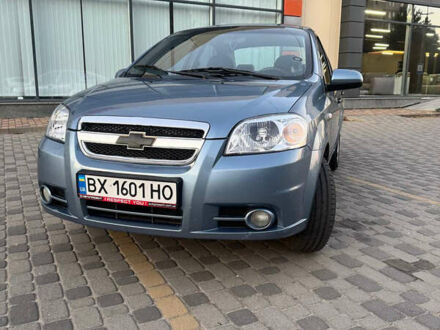 Синий Шевроле Авео, объемом двигателя 1.5 л и пробегом 266 тыс. км за 3500 $, фото 1 на Automoto.ua