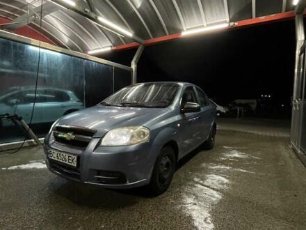 Синий Шевроле Авео, объемом двигателя 1.5 л и пробегом 210 тыс. км за 2900 $, фото 1 на Automoto.ua