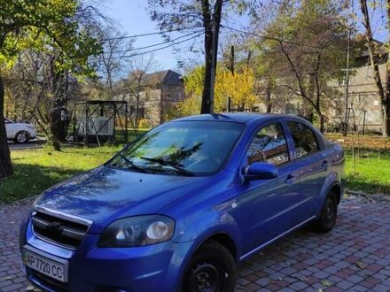 Синий Шевроле Авео, объемом двигателя 1.5 л и пробегом 310 тыс. км за 3750 $, фото 1 на Automoto.ua