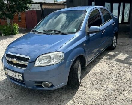 Синий Шевроле Авео, объемом двигателя 1.5 л и пробегом 204 тыс. км за 3000 $, фото 1 на Automoto.ua