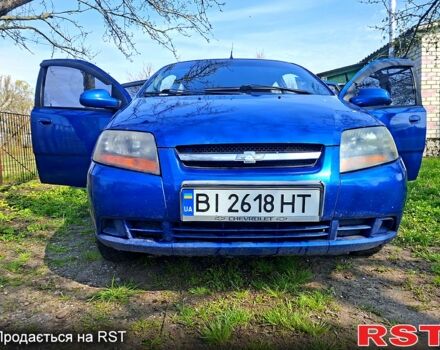 Синий Шевроле Авео, объемом двигателя 1.5 л и пробегом 250 тыс. км за 2750 $, фото 1 на Automoto.ua