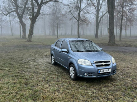 Синий Шевроле Авео, объемом двигателя 1.5 л и пробегом 281 тыс. км за 4650 $, фото 1 на Automoto.ua