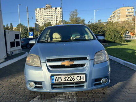 Синий Шевроле Авео, объемом двигателя 1.6 л и пробегом 250 тыс. км за 3300 $, фото 1 на Automoto.ua