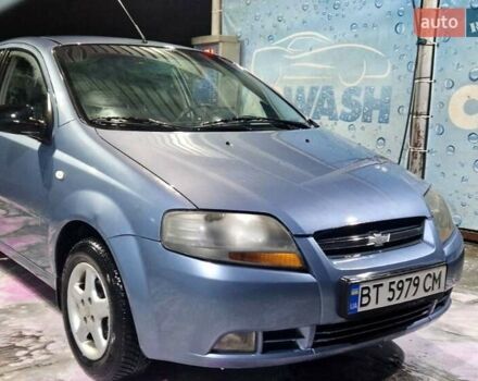 Синий Шевроле Авео, объемом двигателя 1.5 л и пробегом 278 тыс. км за 3700 $, фото 1 на Automoto.ua